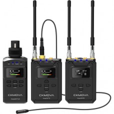 CKMOVA Vocal M V4 2-Person Wireless Combo Microphone/Recorder System for Cameras and Mobile Devices